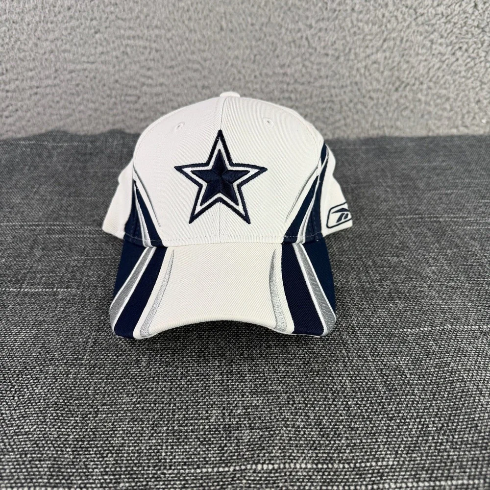 Vintage Dallas Cowboys Hat Mens OSFA NFL Reebok Authentic Sideline Cap 2007